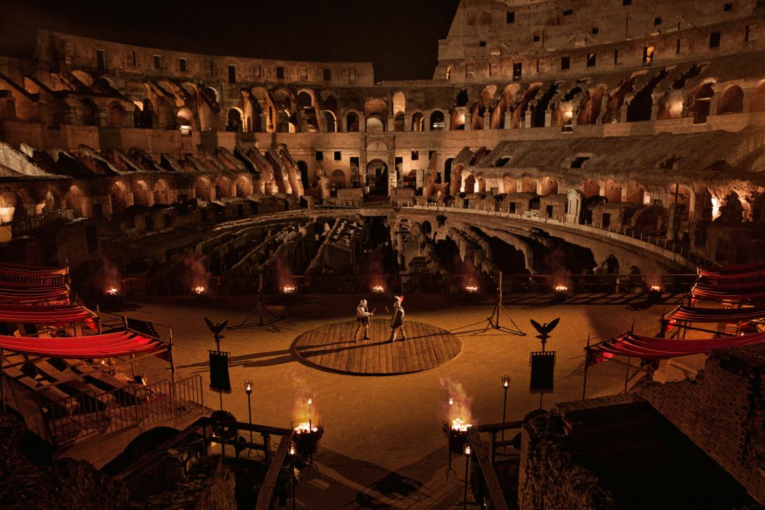 Airbnb abre la nueva experiencia de Gladiador II en el Coliseo Romano