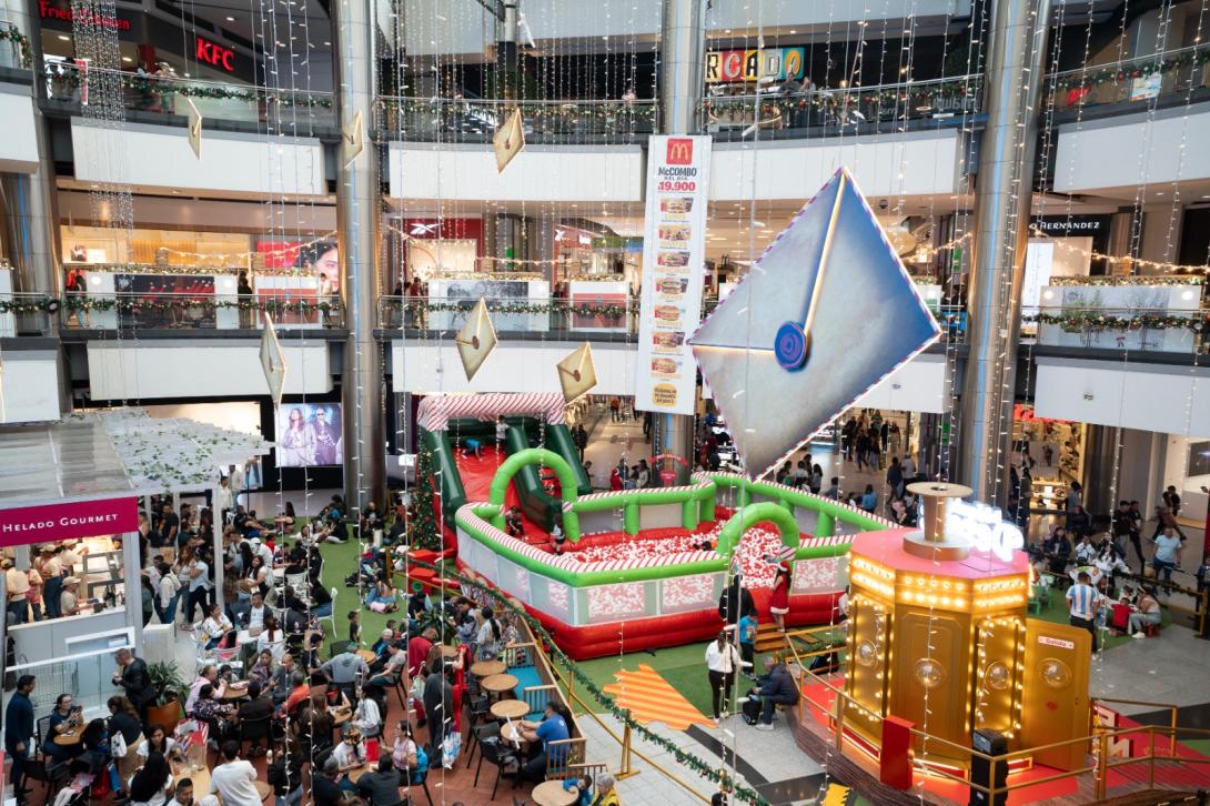 Llega la navidad a Mallplaza