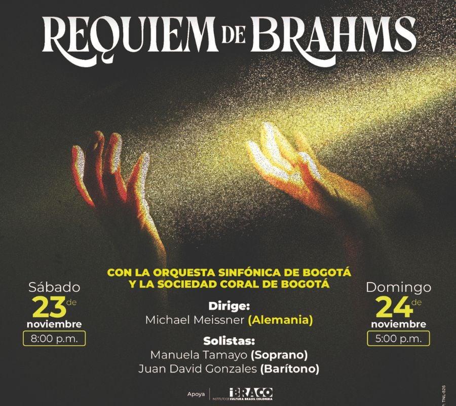 El Réquiem de Brahms llega al Teatro Cafam, un viaje a las profundidades del alma